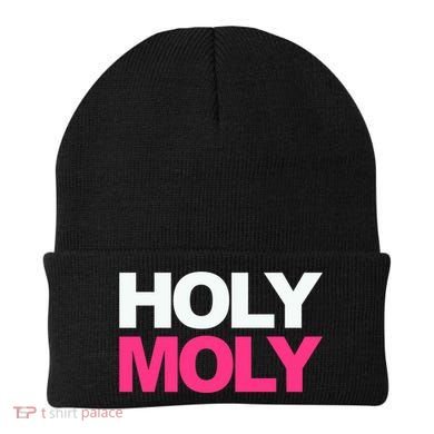 Funny Saying Gift Holy Moly And Gift Beanie