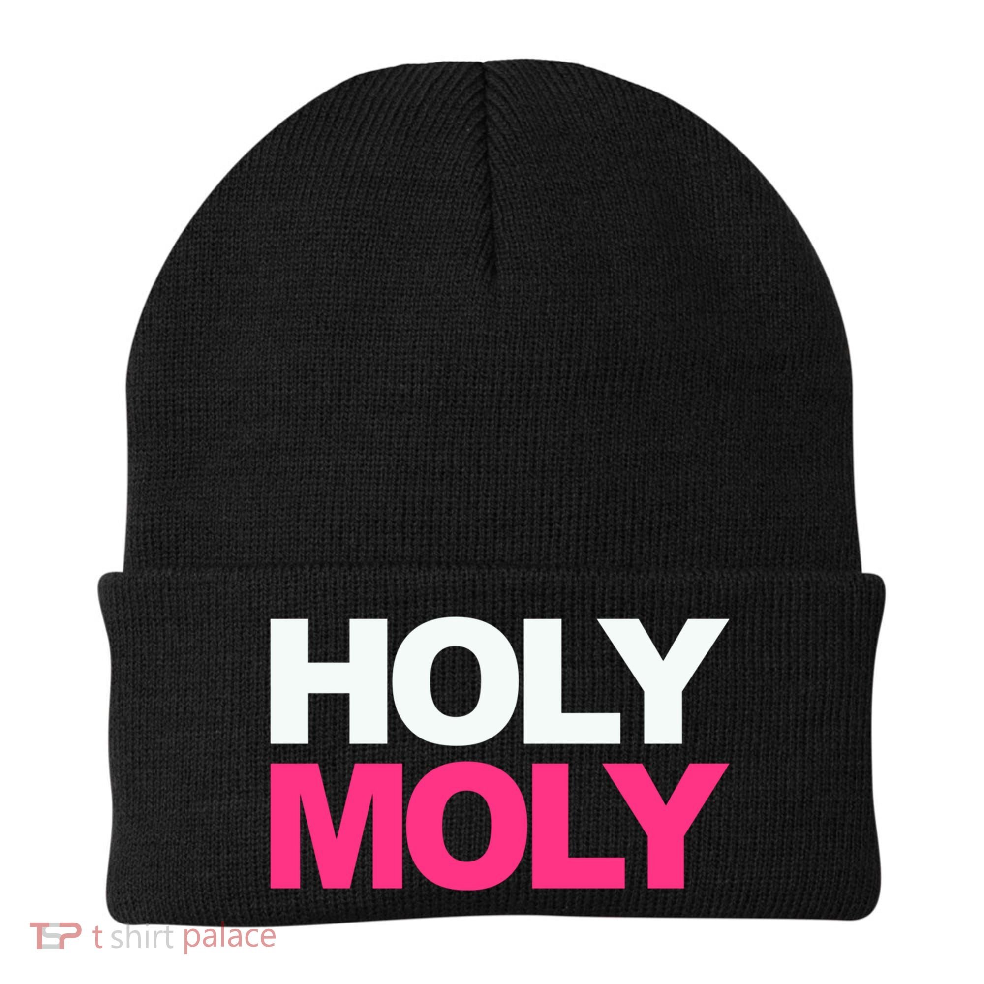 Funny Saying Gift Holy Moly And Gift Beanie