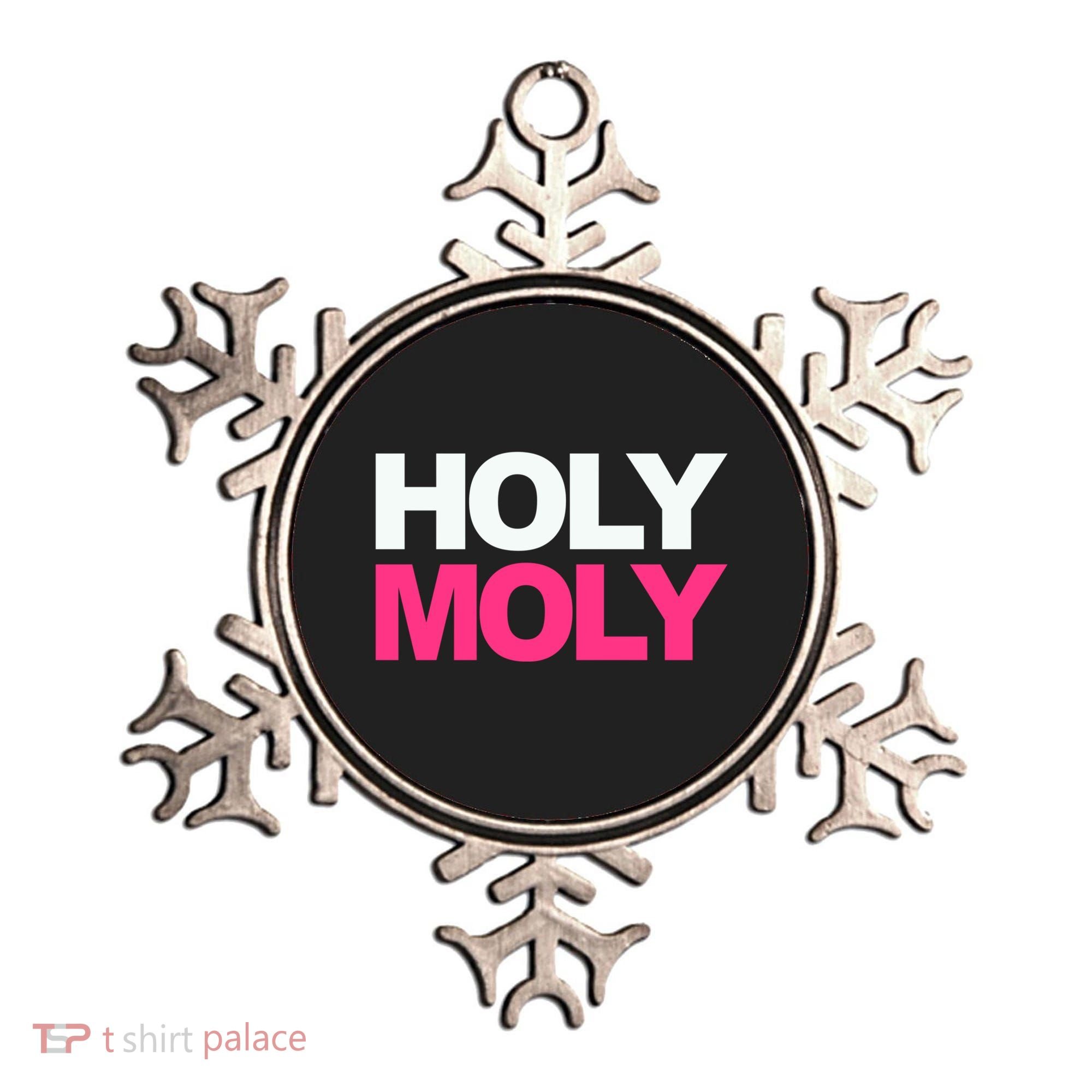 Funny Saying Gift Holy Moly And Gift Ornament