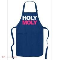 Funny Saying Gift Holy Moly And Gift Apron thumb 0