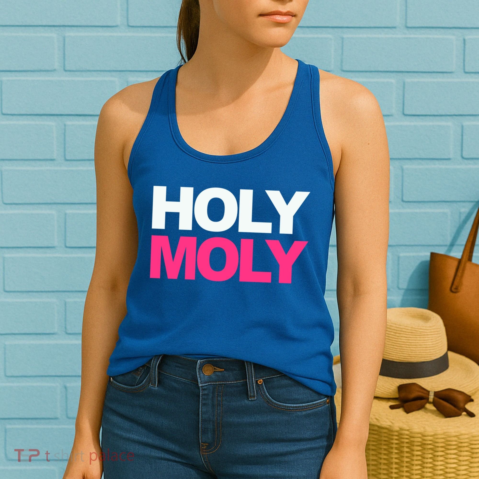 Funny Saying Gift Holy Moly And Gift Women's Tank Top