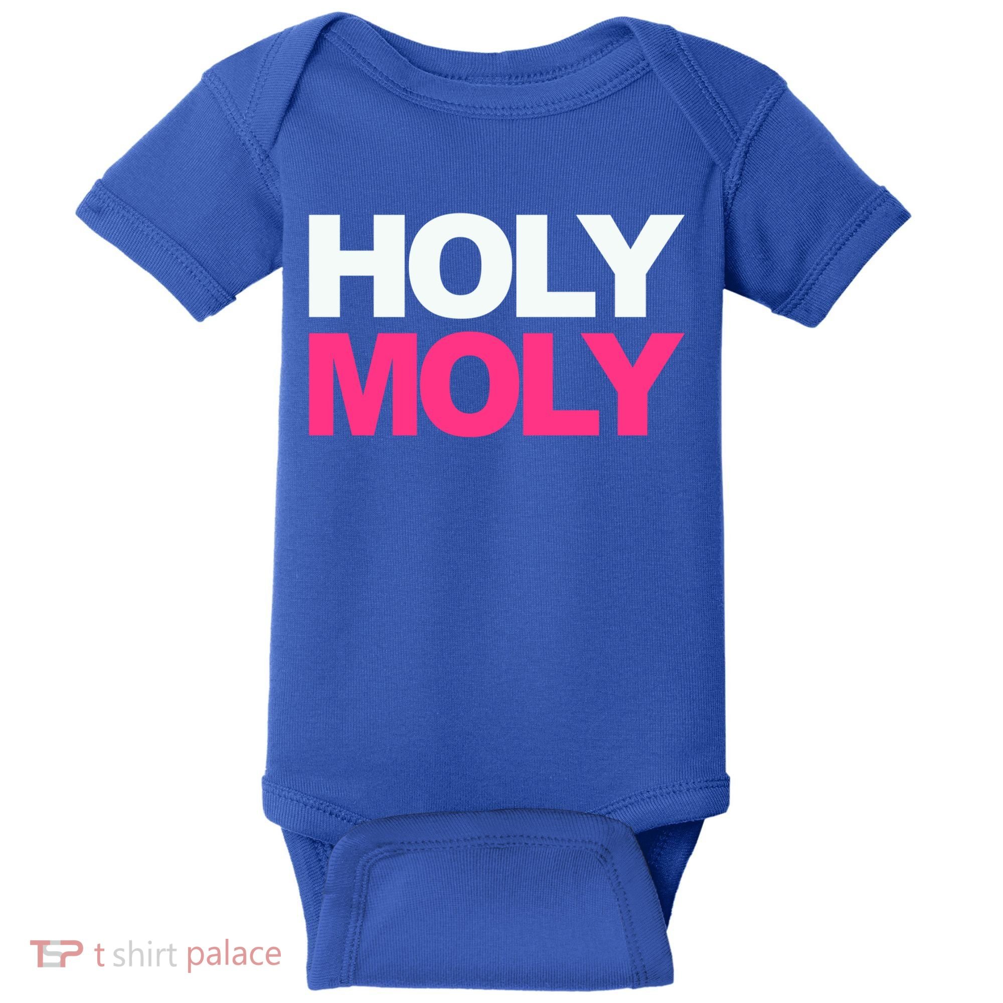 Funny Saying Gift Holy Moly And Gift Baby Bodysuit