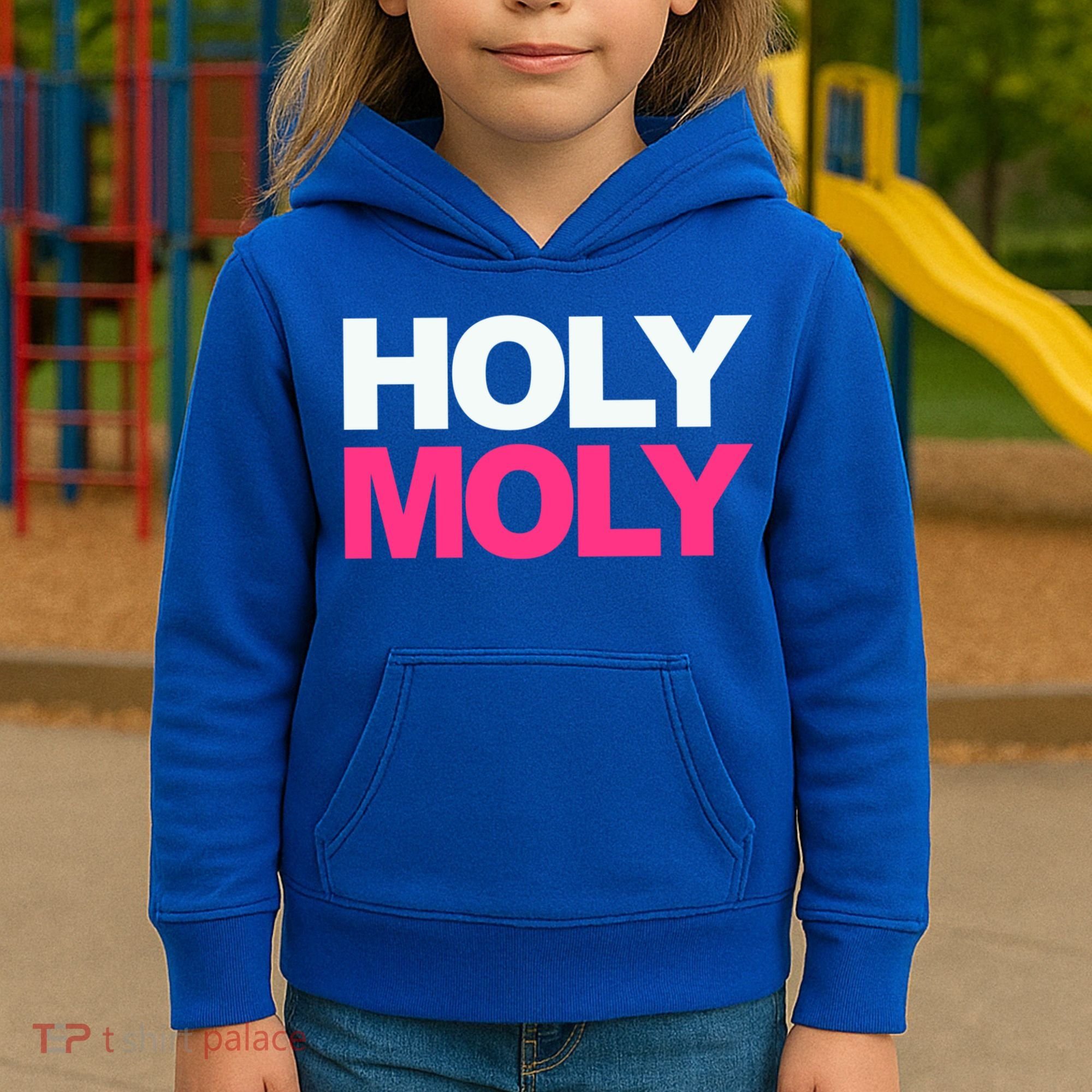 Funny Saying Gift Holy Moly And Gift Kids Hoodie