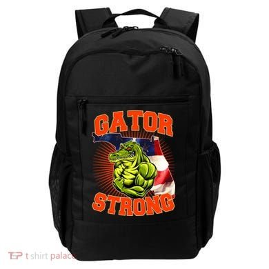 Florida State Gator Strong USA Flag Backpack