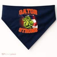 Florida State Gator Strong USA Flag USA-Made Doggie Bandana thumb 0