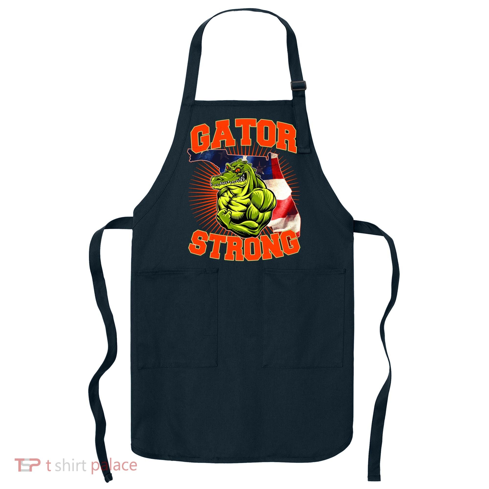 Florida State Gator Strong USA Flag Apron