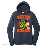 Florida State Gator Strong USA Flag Women's Hoodie thumb 0