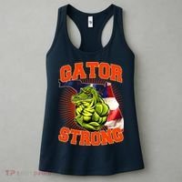 Florida State Gator Strong USA Flag Women's Tank Top thumb 3