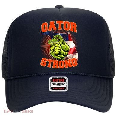 Florida State Gator Strong USA Flag Hat
