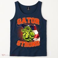 Florida State Gator Strong USA Flag Tank Top thumb 2