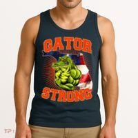 Florida State Gator Strong USA Flag Tank Top thumb 3
