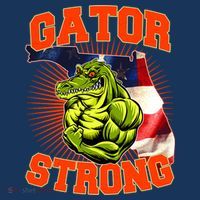 Florida State Gator Strong USA Flag Visor thumb 3