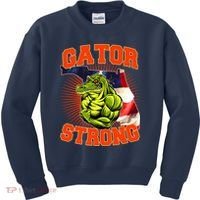 Florida State Gator Strong USA Flag Kids Sweatshirt thumb 0