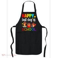 Funny School Gift Cute Owl Last Day Of School Teacher Apron thumb 0