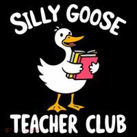 Funny Silly Goose Teacher Club Animal Lover Groovy Teacher Coffee Mug thumb 5