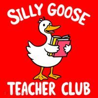 Funny Silly Goose Teacher Club Animal Lover Groovy Teacher Santa Hat thumb 1