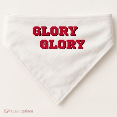 Fight Song Glory Glory Georgia USA-Made Doggie Bandana