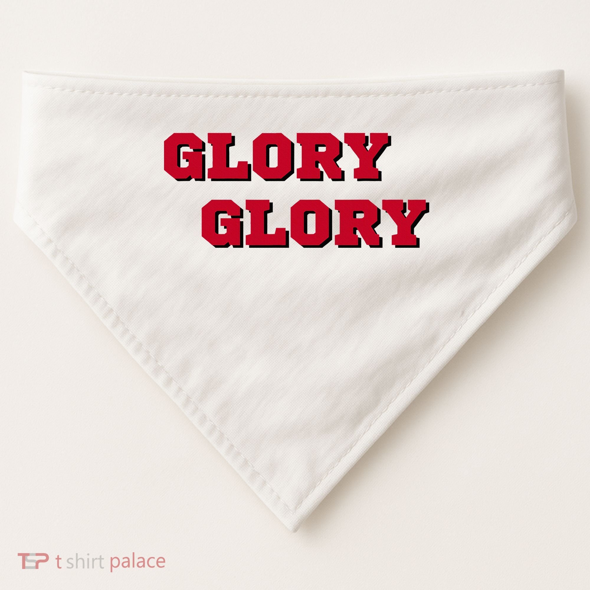 Fight Song Glory Glory Georgia USA-Made Doggie Bandana