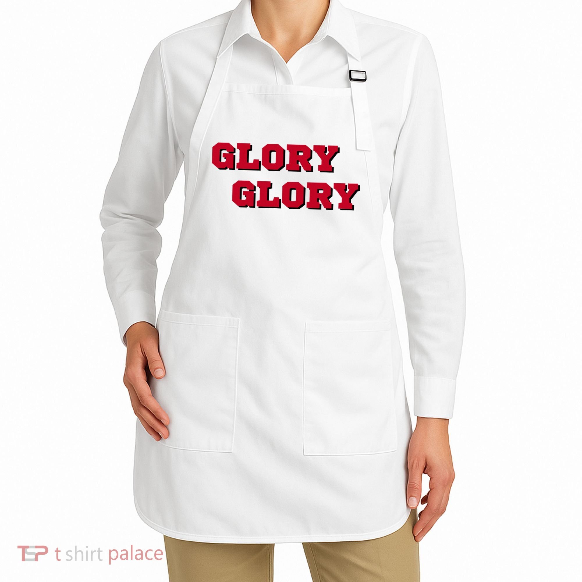 Fight Song Glory Glory Georgia Apron