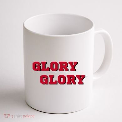 Fight Song Glory Glory Georgia Coffee Mug back