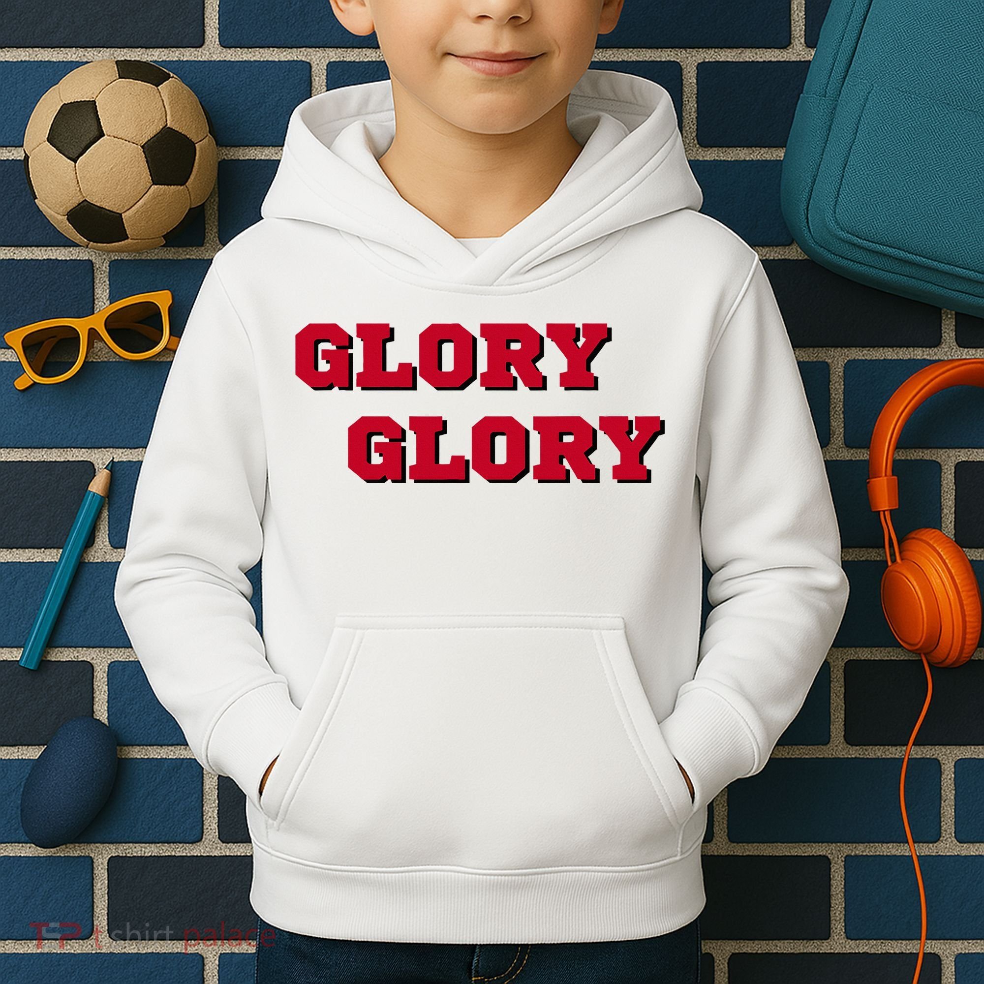 Fight Song Glory Glory Georgia Kids Hoodie