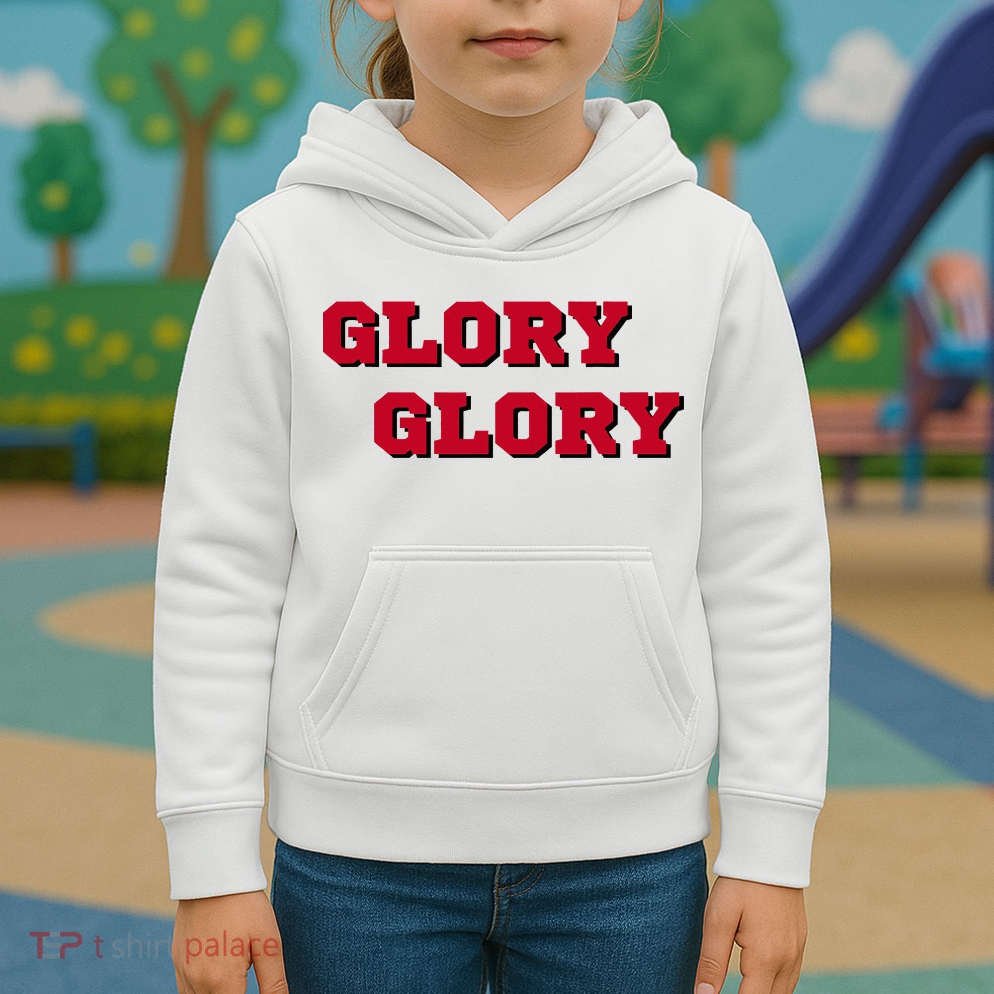Fight Song Glory Glory Georgia Kids Hoodie