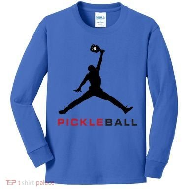 Funny S Gift Pickleball Gift Kids Long Sleeve Shirt