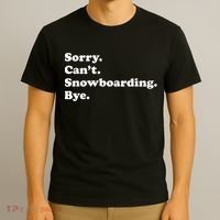 Funny Snowboarding Gift T-Shirt thumb 3