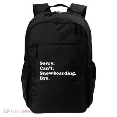 Funny Snowboarding Gift Backpack