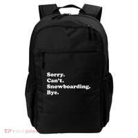 Funny Snowboarding Gift Backpack thumb 0