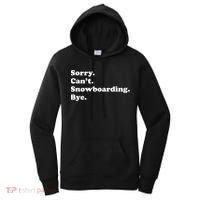 Funny Snowboarding Gift Women's Hoodie thumb 0