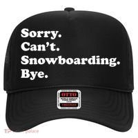 Funny Snowboarding Gift Hat thumb 0