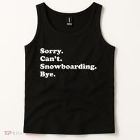 Funny Snowboarding Gift Tank Top thumb 2