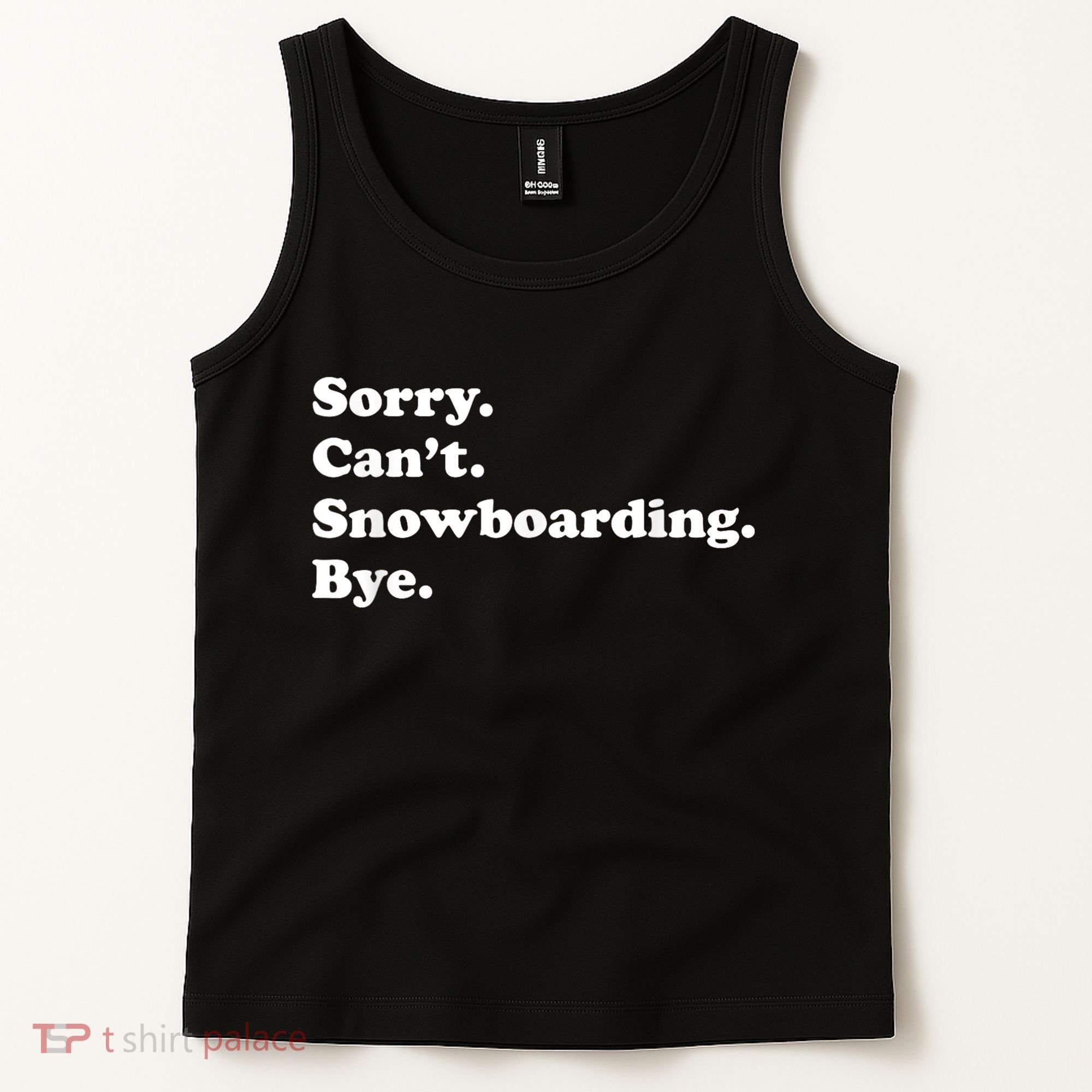 Funny Snowboarding Gift Tank Top