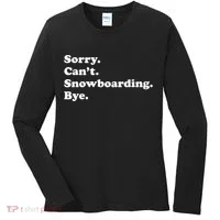 Funny Snowboarding Gift Women's Long Sleeve Shirt thumb 0