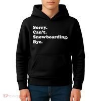Funny Snowboarding Gift Kids Hoodie thumb 4