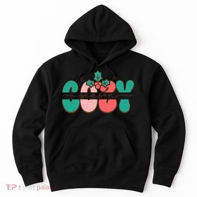 Festive Season Greetings Illustration Hoodie