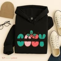 Festive Season Greetings Illustration Hoodie thumb 4