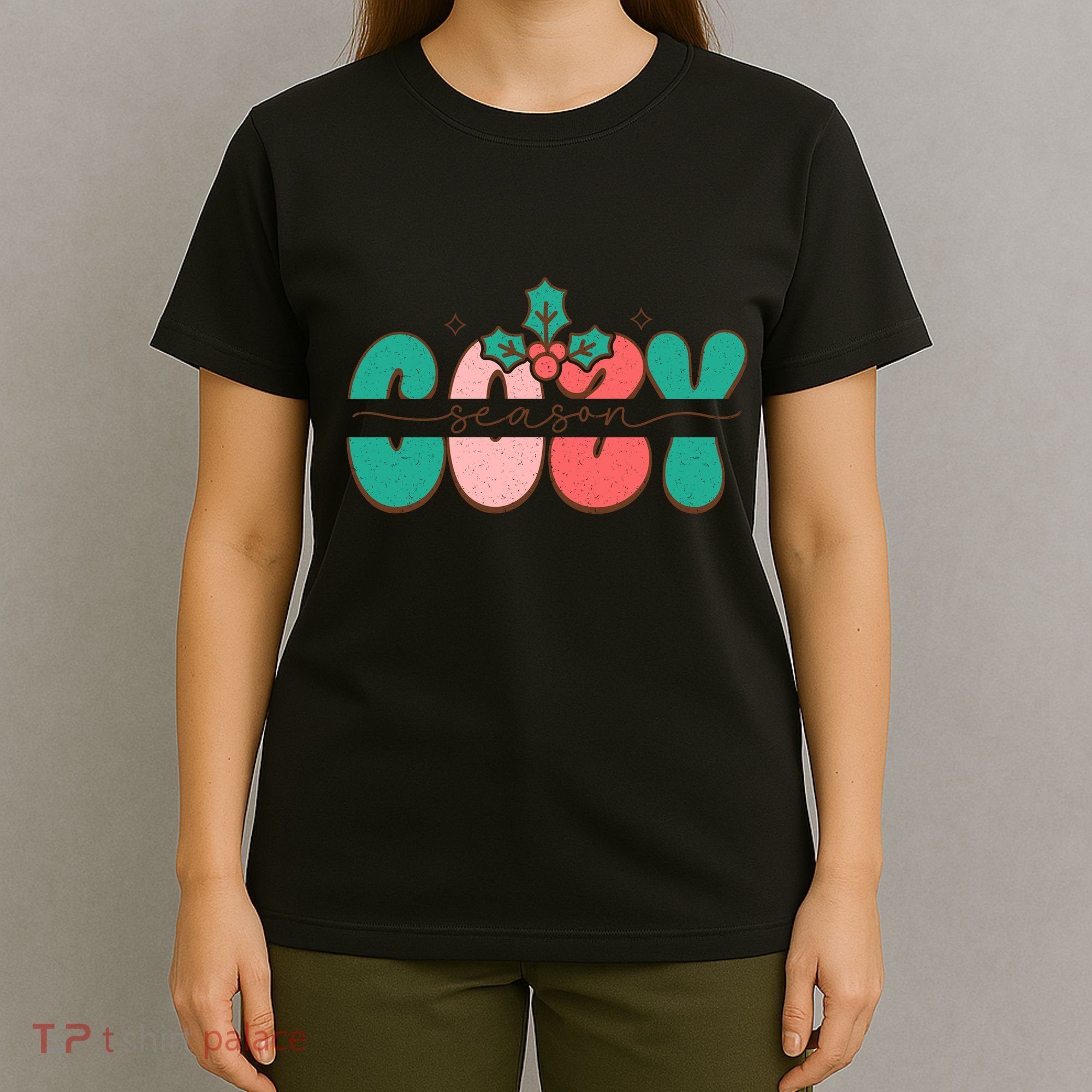 Festive Season Greetings Illustration T-Shirt