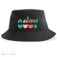 Festive Season Greetings Illustration Sustainable Bucket Hat thumb 0