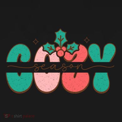 Festive Season Greetings Illustration Button