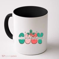 Festive Season Greetings Illustration Coffee Mug thumb 0