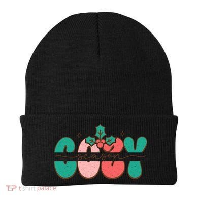 Festive Season Greetings Illustration Beanie