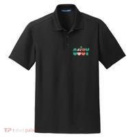 Festive Season Greetings Illustration Dry Zone Grid Polo thumb 0
