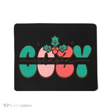 Festive Season Greetings Illustration Mousepad