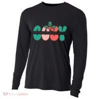 Festive Season Greetings Illustration Cooling Performance Long Sleeve Crew thumb 0