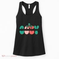 Festive Season Greetings Illustration Women's Tank Top thumb 0