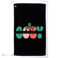 Festive Season Greetings Illustration Golf Towel thumb 0