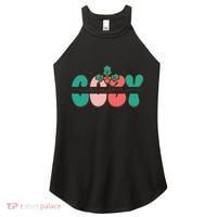 Festive Season Greetings Illustration Women's Perfect Tri Rocker Tank thumb 0