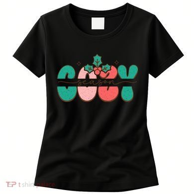Festive Season Greetings Illustration Women's T-Shirt